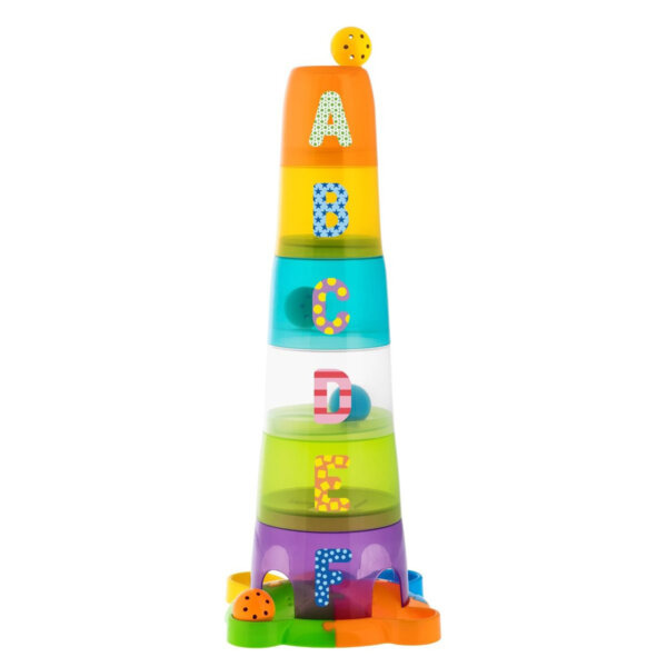 מגדל הרכבה עם כדורים צ’יקו – Chicco Stack & Fun