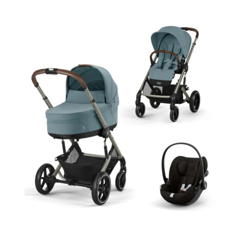 עגלת תינוק משולבת סייבקס בליוס TS5 + סלקל קלאוד Cybex Balios TS5 + Cloud G