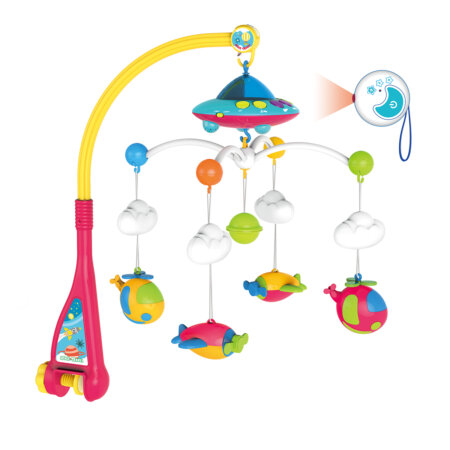 מובייל חללית האנגר – Huanger Spaceship Cot Mobile