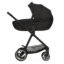 עגלת תינוק טוויגי סוויני שלד שחור + סל שכיבה מהודר – Twigy Sweeney + Royal