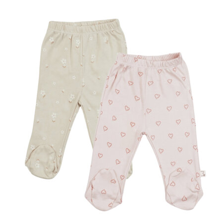 מארז זוג רגליות אולימולי מודפס בנות – Olimoli Baby Leggings 2 PCS