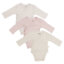 מארז שלישיית בגדי גוף אולימולי חלק בנות – Olimoli Baby Body Suit 3 PCS מארז שלישיית בגדי גוף אולימולי חלק בנות – Olimoli Baby Body Suit 3 PCS