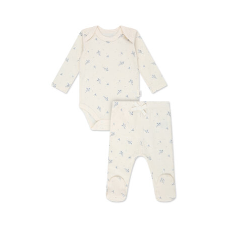 סט בגד גוף ומכנסיים לו&מי פרחוני – LU&ME