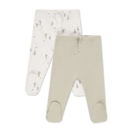 שני זוגות מכנסיים מיננה שמנת מלאנג’ – Minene