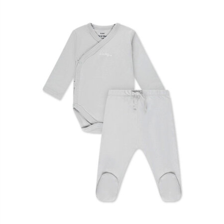 סט בגד גוף ומכנסיים מיננה ירוק מרווה – Minene