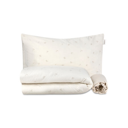 סט מצעים למיטת מעבר לו&מי – LU&ME