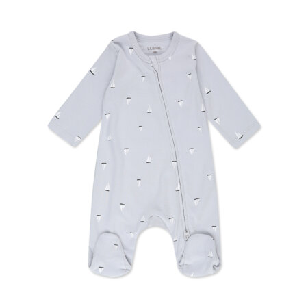 אוברול רוכסן לו&מי תכלת מודפס – LU&ME