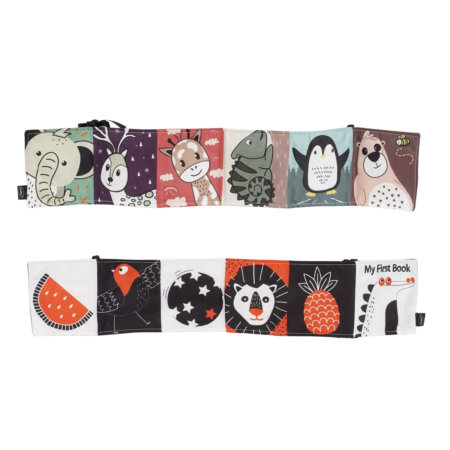 ספרון בד לתינוק טוויגי – Twigy Baby Cloth Book