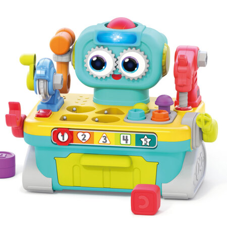 שולחן עבודה רובוטי 9 ב-1 הולה טויס – Hola Toys 9-in-1 Robot Workbench