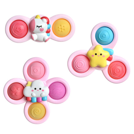ספינר חד קרן מארז 3 יח' אינג בייבי – Ing Baby Unicorns Spin 3 pcs