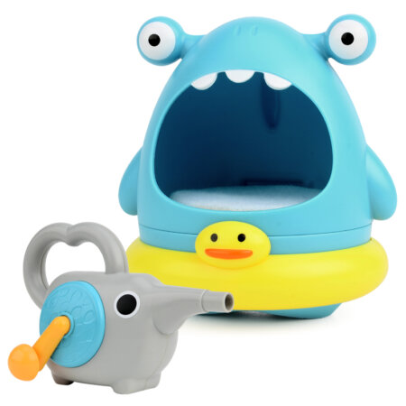 פיל כריש נושף בועות ידני אינג בייבי – Ing Baby Hand elephant Shark Blowing Bubbles