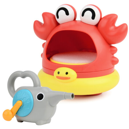 פיל סרטן נושף בועות ידני אינג בייבי – Ing Baby Hand Crab Blowing Bubbles